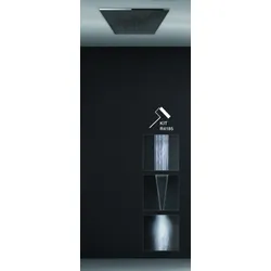 Gessi Minimali, Dusch-Einbau-System 505x505 Strahlarten Regen, Schwall, Nebel, 57907238
