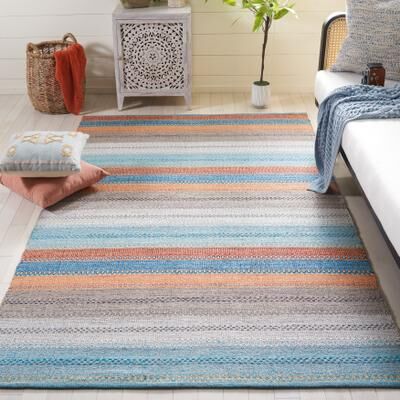 SAFAVIEH Handmade Flatweave Montauk Katixa Cotton Rug