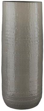 BIDK Home "Floyd Vase Round Grey 11""Dia x 27.5""H -ST"