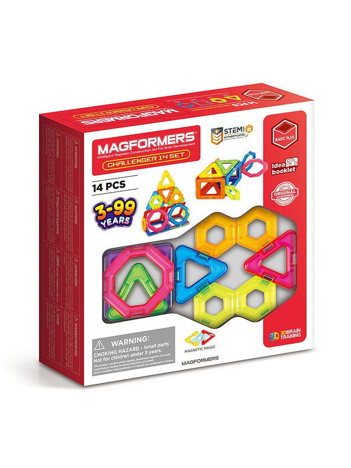 MAGFORMERS 14tlg. Magnetspielset "Challenger" - ab 3 Jahren - onesize