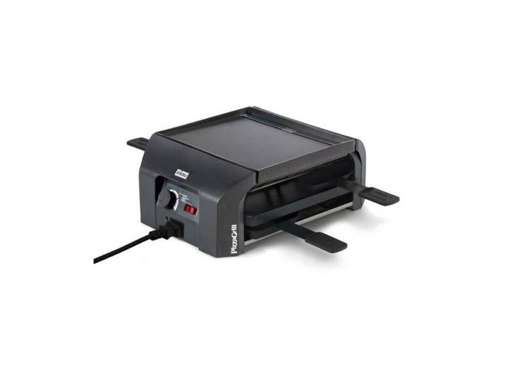 Stöckli Raclette Raclette PizzaGrill für 4 33x24x13 cm anthrazit, Raclette PizzaGrill für, 33,00cm, Aluminium, anthrazit