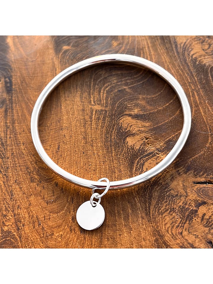 Eclat d'Argent Silber-Armreif mit Anhänger - onesize