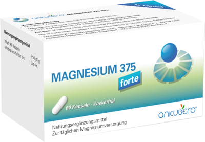 ANKUBERO GmbH MAGNESIUM 375 forte Kapseln 45,41 g 10057857