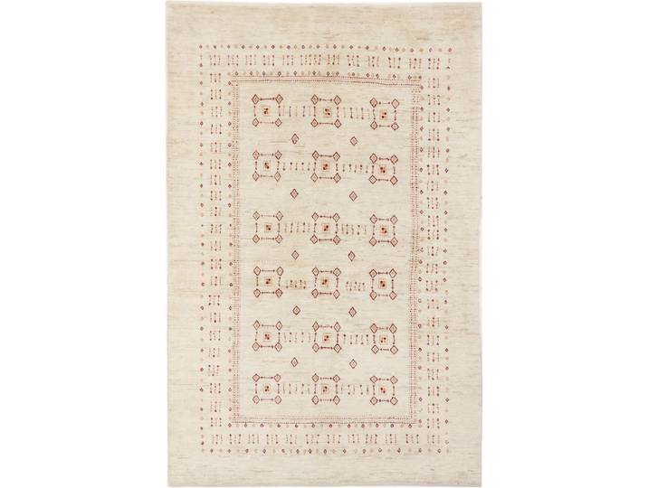 Perser Gabbeh Loribaft Teppich 126x193 Handgeknüpft Modern Orientteppich Perserteppich Wolle