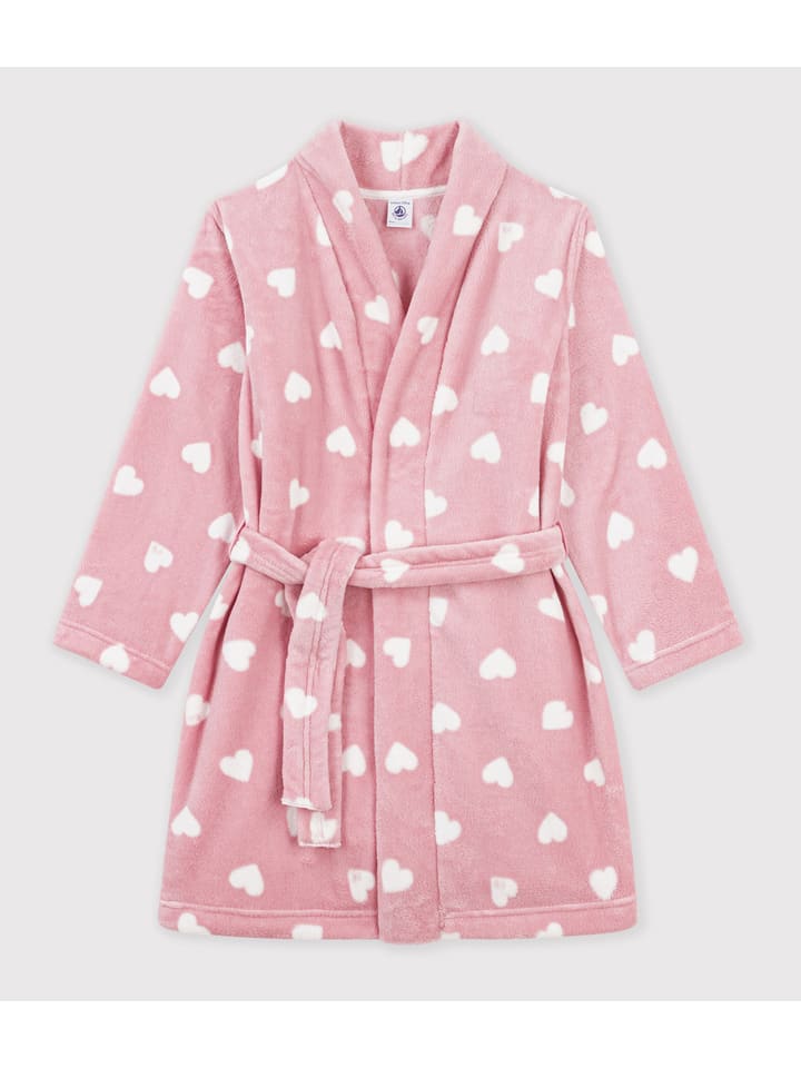 PETIT BATEAU Bademantel in Rosa - 116-128
