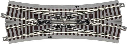 Roco H0 geoLINE (mit Bettung) 61164 Doppelkreuzungsweiche 200mm 1St.
