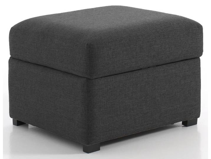 Pouf carré, Gris souris