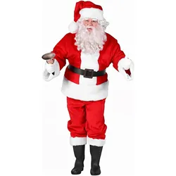 Thetru Plüsch Weihnachtsmann Kostüm (L)