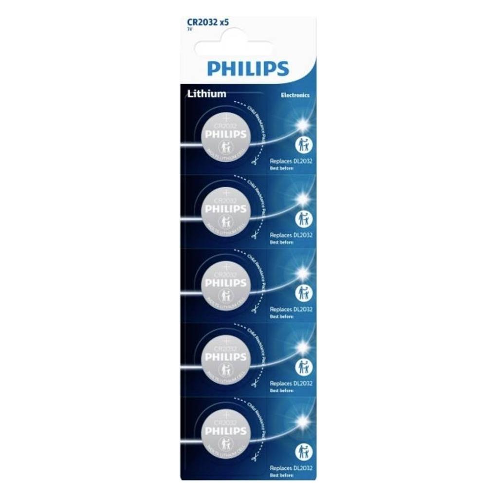 Philips Lithium CR2032 (5 Stk., CR2032) (3178)