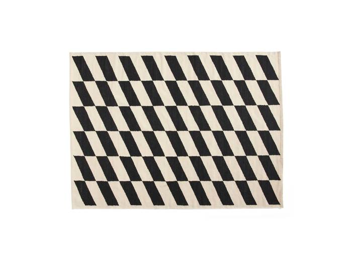 HAY Tapis Shift Kelim 170x240 cm Black
