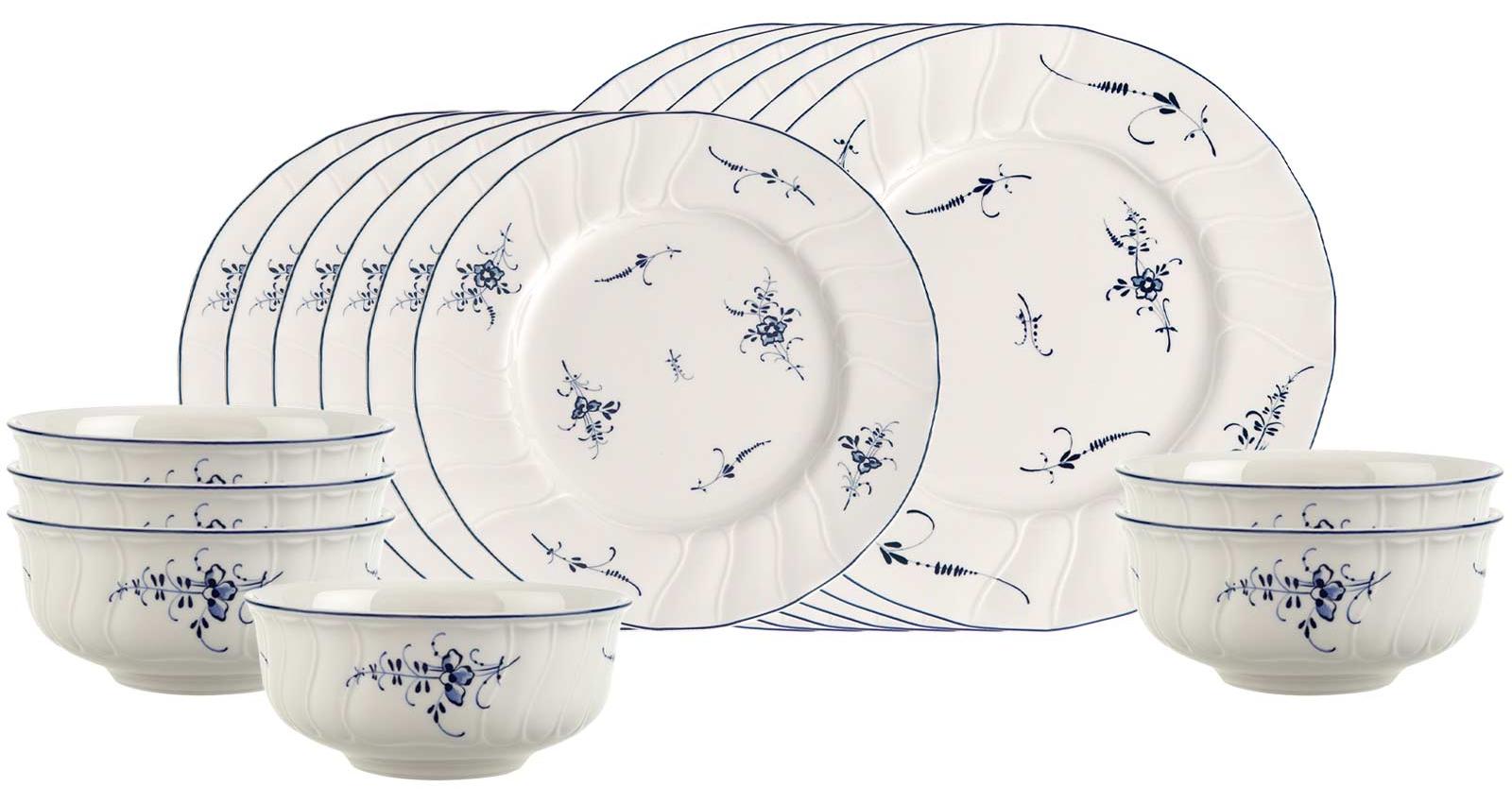 Villeroy & Boch Vieux Luxembourg Geschirr-Set 18-teilig