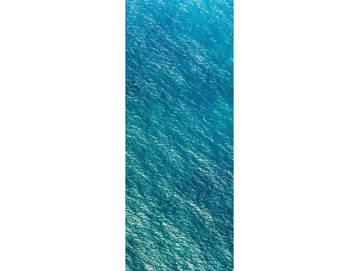 Fotobehang - Blaupause 100x250cm - Vliesbehang