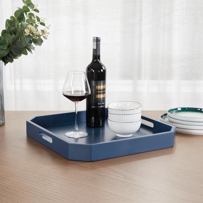 Convenience Concepts Palm Beach Geometric Decorative Serving Tray