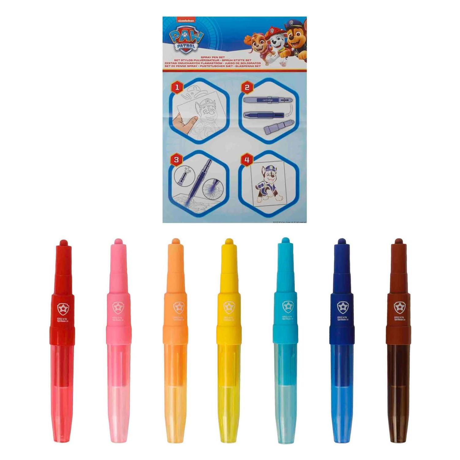 Canenco Paw Patrol Spruh Stifte Set (7x) (PW22364)