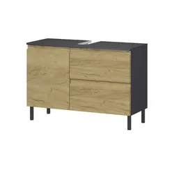 Waschbeckenunterschrank  Ischgl ¦ holzfarben ¦ Maße (cm): B: 80 H: 56 T: 34.0