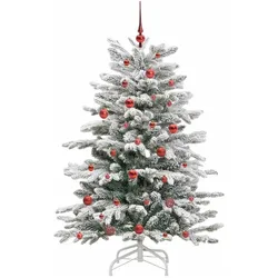vidaXL, Weihnachtsbaum, Paul (mit LEDs und roten Bällen) (150 cm)