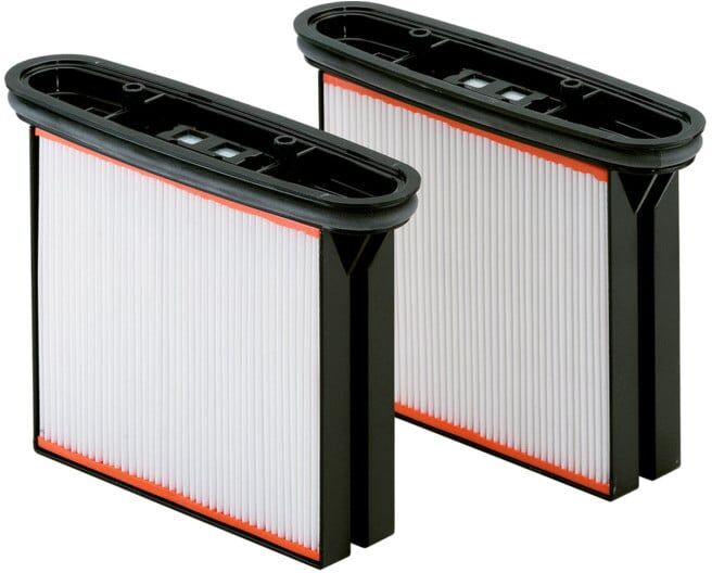 2 cassettes de filtres, polyester metabo (631934000)