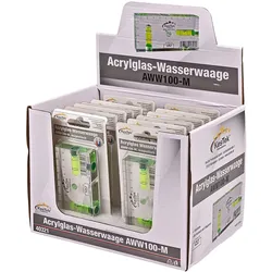 KesTek Acrylglas Wasserwaage AWW100-M Display