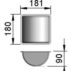 Albert Leuchten Ersatzglas G 118 90210118