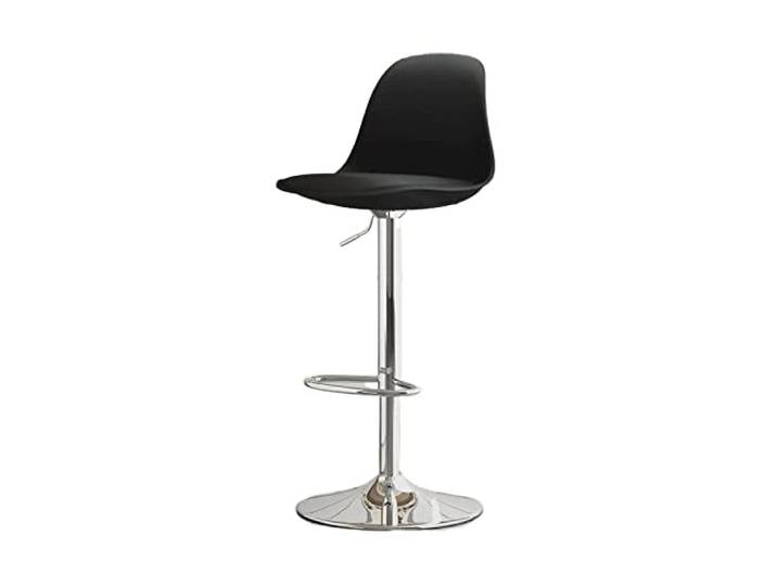 Bvn5kQ3dy Barstühle 360° drehbarer Barstuhl, anhebbarer (60–80 cm)(Schwarz)
