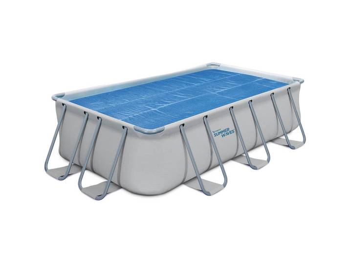 Habitat Garten Abdeckplane FÜR Sommer, Grau, Kunststoff, 396x213 cm, Freizeit & Co, Pools & Wasserspaß, Poolzubehör, Poolabdeckung