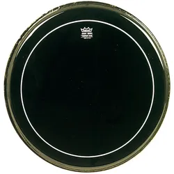 Remo Pinstripe Ebony ES-1618-PS 18" Bass Drum Head - Bass-Drum-Fell