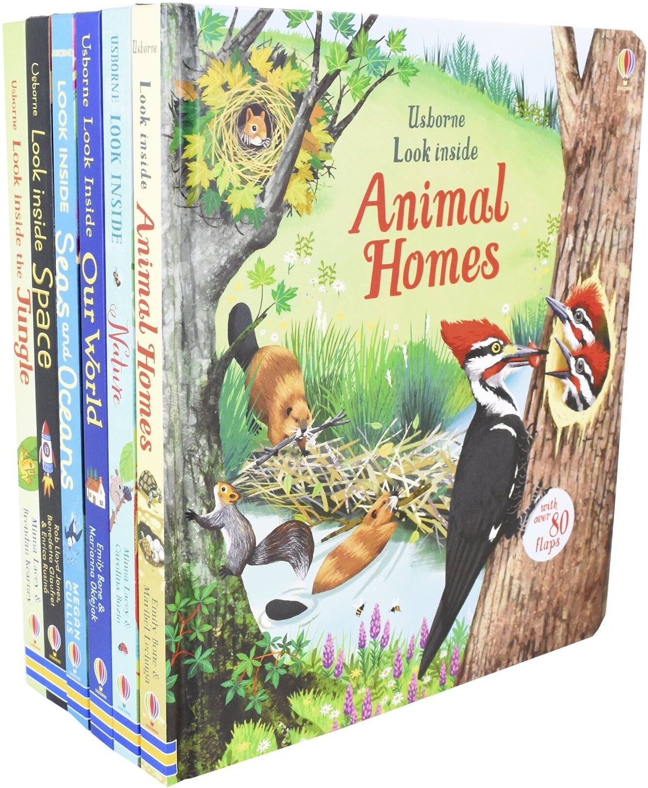 Usborne Look Inside 6 Books Collection Set - Ages 5-7 - Hardback Usborne Publishing Ltd