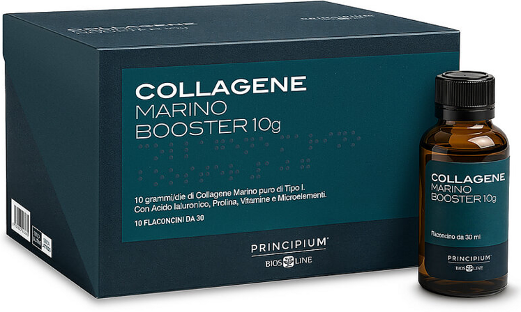 Bios Line Principium Collagene Marino Booster 10 grammi 10 FLACONI