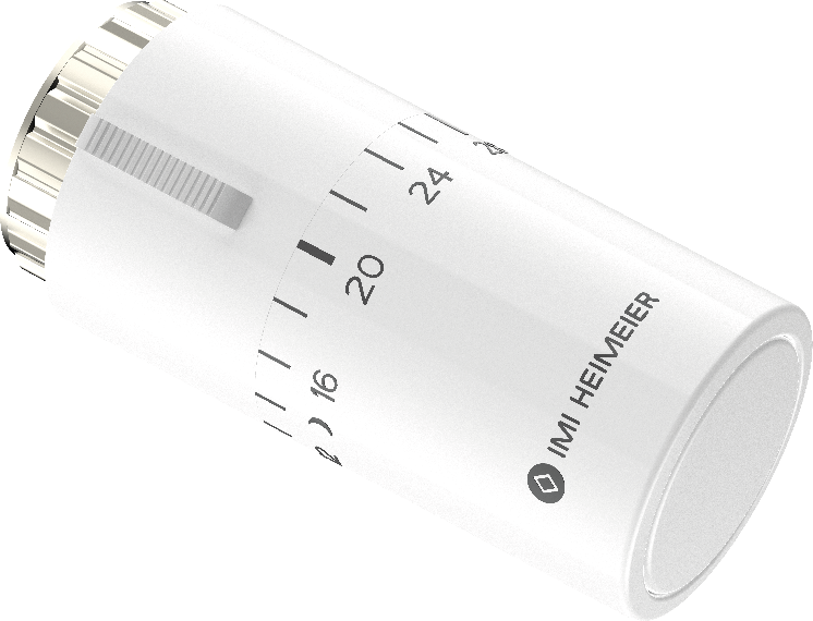 IMI Heimeier Halo Tête thermostatique 750000500 capuchon de graduation blanc RAL 9016