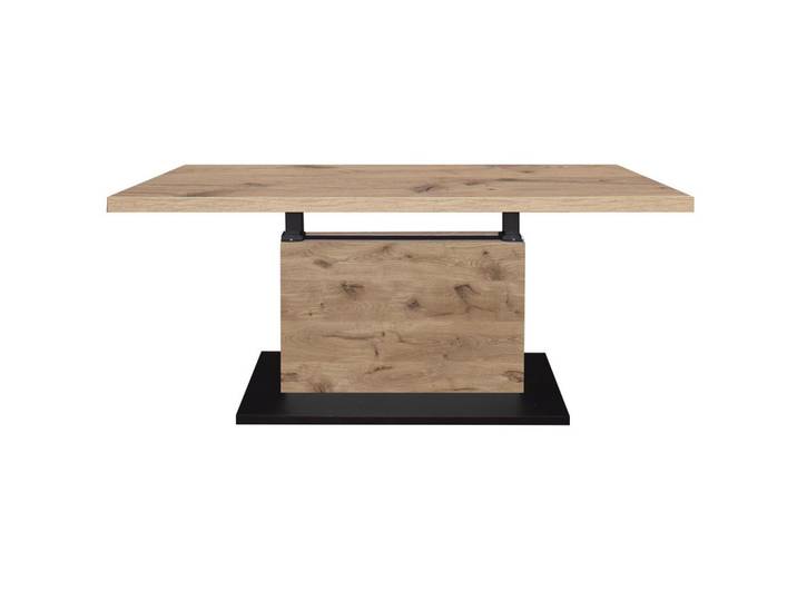 Couchtisch Lift Eiche Artisan/Schwarz B: 120cm