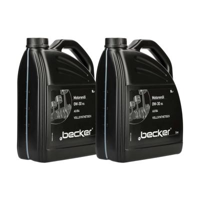 F.BECKER Motoröl Motorenöl 0W-30 RS [2x 5 L] 2360-1326