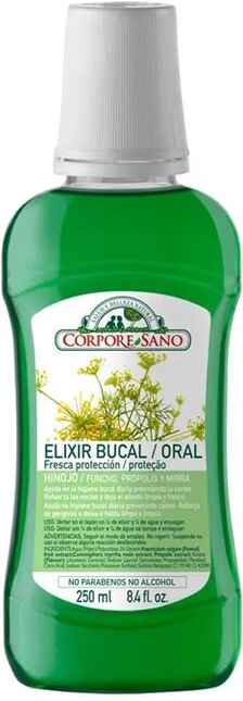 Corpore Sano ELIXIR ORAL FRESCA PROTEÇÃO 250ml
