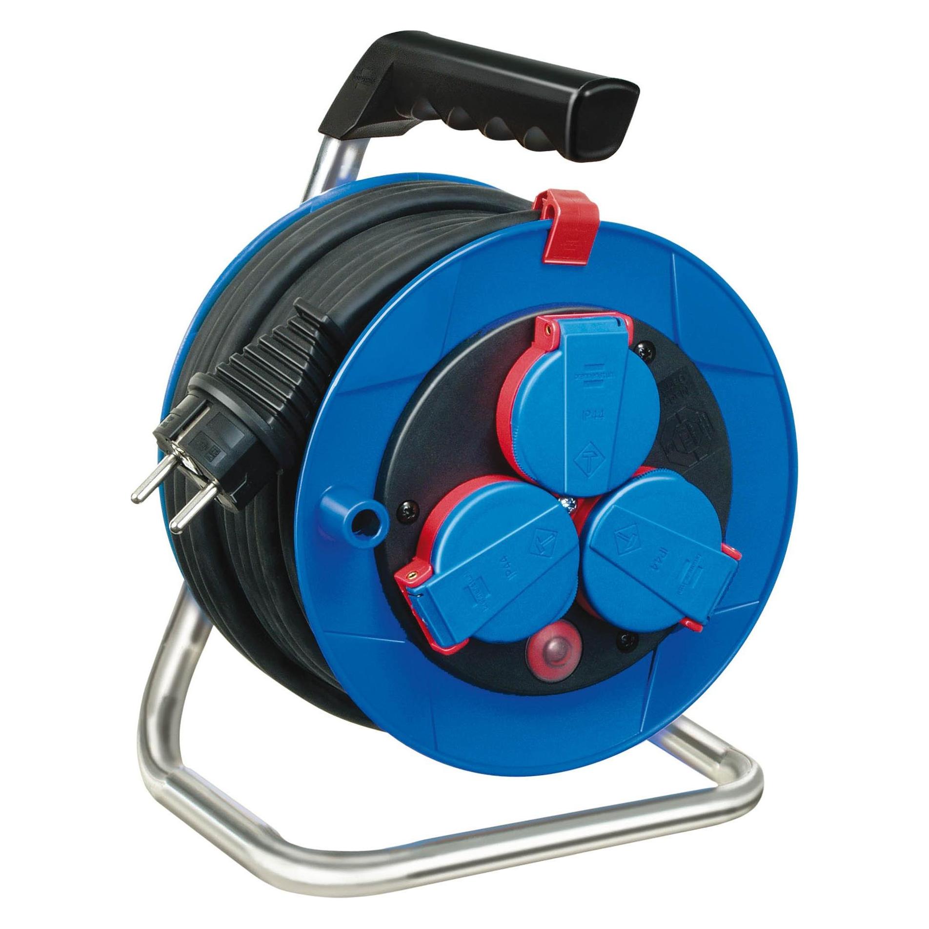 Brennenstuhl Garant Kompakt IP44 Kabeltrommel 15m H05RR-F 3G1.5 (15 m, 1.50 mm²) (1072210)