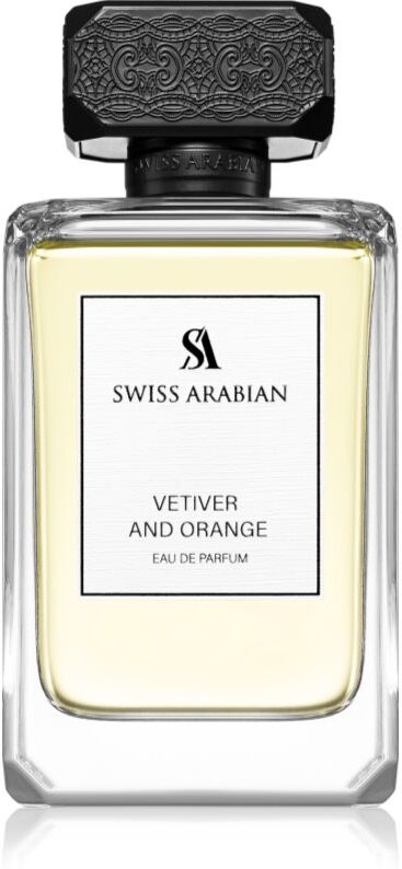 Swiss Arabian Vetiver and Orange Eau de Parfum pour homme 100 ml