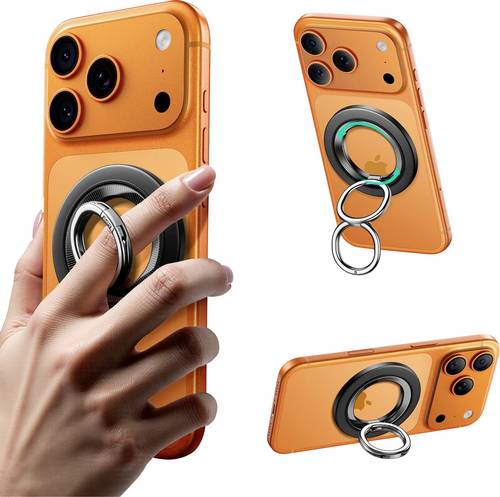 ESR HaloLock Phone Grip Stand 360 Handy Ständer Schwarz