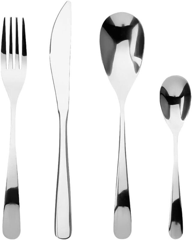 Secret de Gourmet RVS bestekset, 24 stuks, Zilver