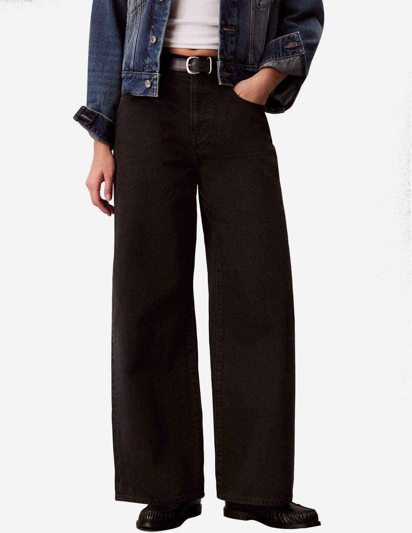 Calvin Klein Classic L31 W - Jeans - Donna - Nero nd_31/26
