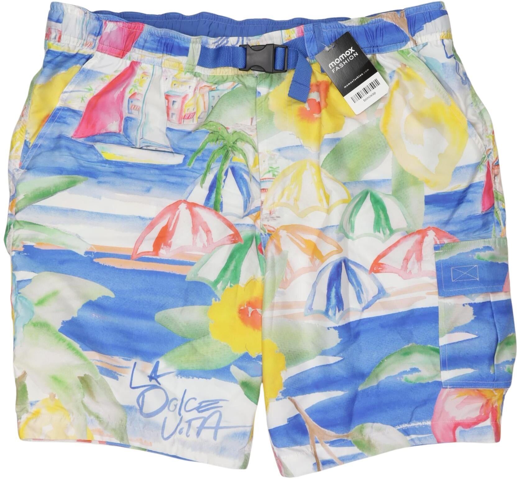 Walbusch Herren Shorts, Mehrfarbig, Gr. W37, Synthetik - Second Hand