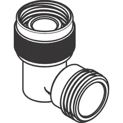 Hansgrohe Diverter elbow chrom , 94741000 94741000