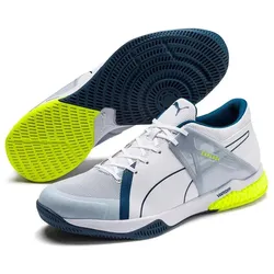 Puma, Unisex, Hallenschuhe, Explode Xt Hybrid 2 (39), Weiss