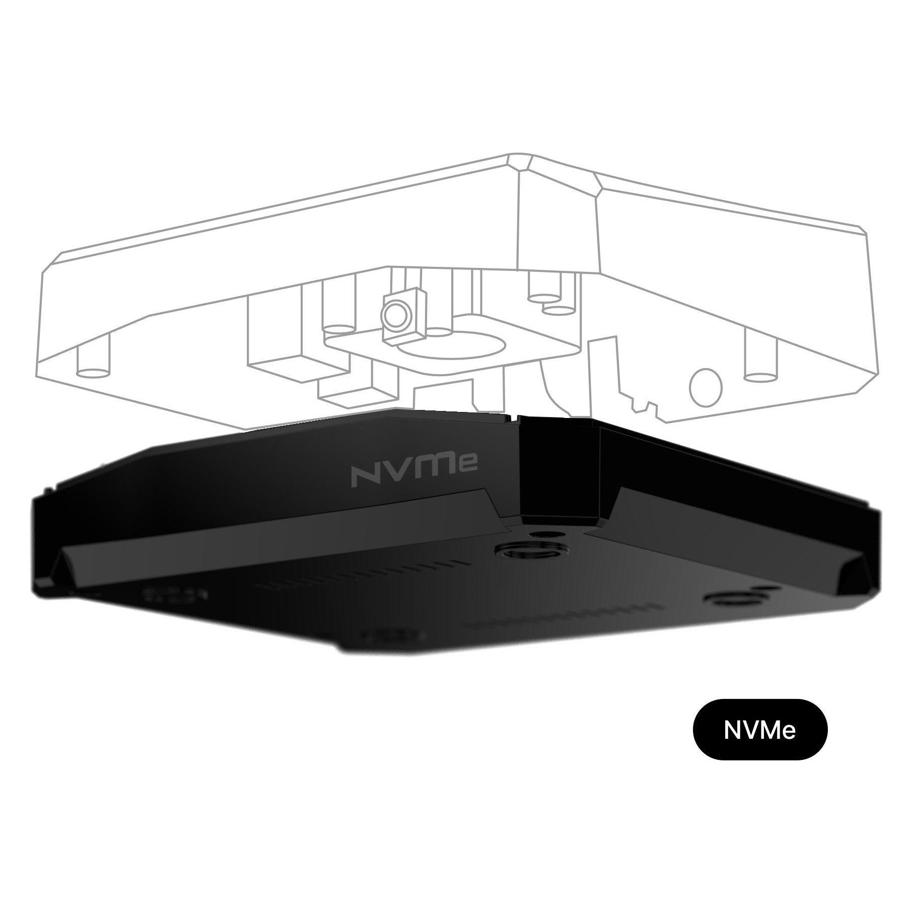 Argon Eine M.2-NVMe-Erweiterungskarte - für den Raspberry Pi 4B (AR-1-M.2-NVME-Board)