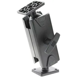 Arat Universal-Halterung 1.5" Kugel 115 mm für Carcom CMTC-603, Smartphone Halterung, Schwarz