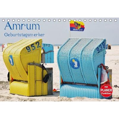 Amrum Geburtstagsmerker (Tischkalender immerwährend DIN A5 quer)