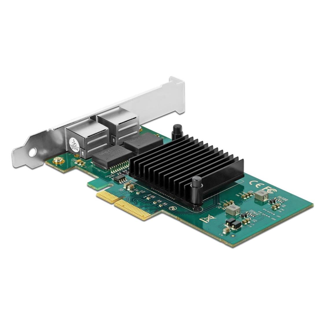 Delock PCI Express x4 Karte 2 x RJ45 Gigabit LAN i82576 (Ethernet, RJ45) (89021)