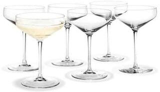 Holmegaard Perfection Cocktail Glass, Clear, 6 pcs. - 12.8 oz