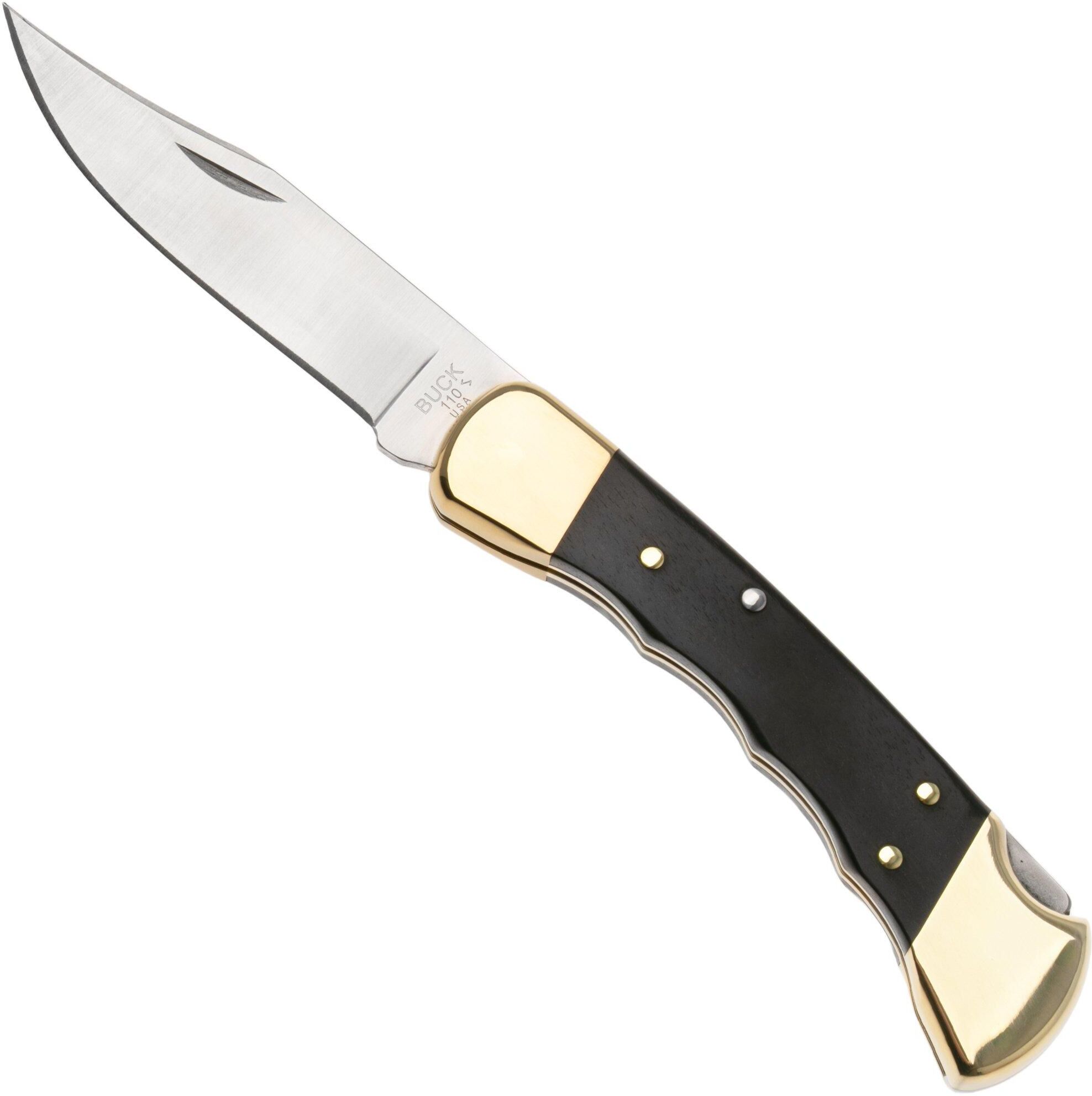 Buck 110 Folding Hunter, mit Fingermulden