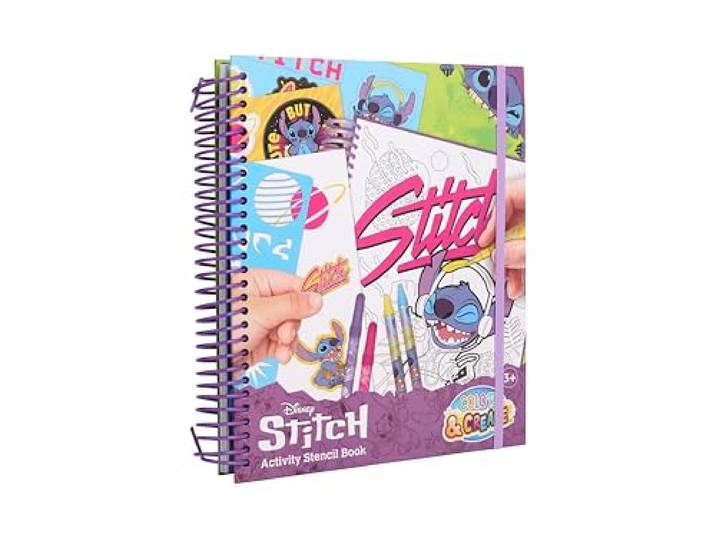 Disney Stitch Sjablonenboek Tekensjablonen