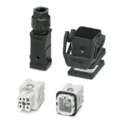 Phoenix Contact 1424445 Steckverbinder-Set HC-STA-A03PT-BWS-HT-M20-PLRBK HCSTAA03PTBWSHTM20PLRBK