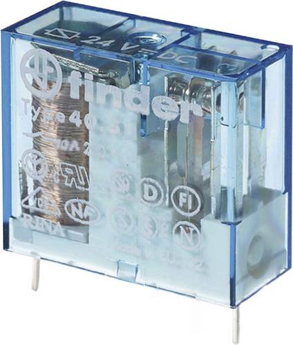 Finder 40.51.9.024.0300 Printrelais 24 V/DC 10A 1 Schließer