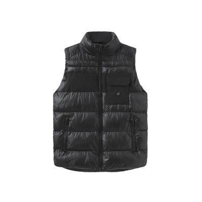 Steppweste 883POLICE "883 Police YANTS GILET", Herren, Gr. XS, schwarz, 100% Polyester, Westen Steppweste